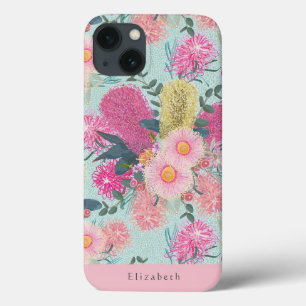 Custom Outback Banksia And Grevillea Eucalyptus  iPhone 13 Case