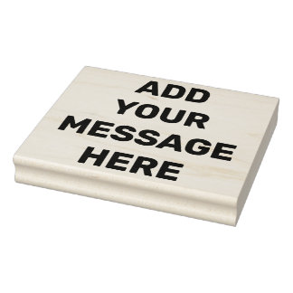 CUSTOM Own Personalised Message Small Business Sel Rubber Stamp