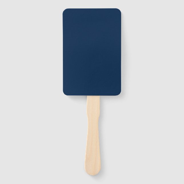 Custom Oxford Blue Paddle Fans – Bulk Set (Front)