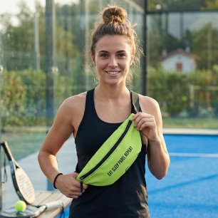 Custom Padel fanny pack with funny quote