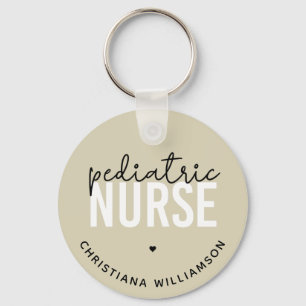 Custom Paediatrics Nurse Peds Nurse Appreciation Key Ring