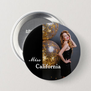 Custom Pageant Button Pin