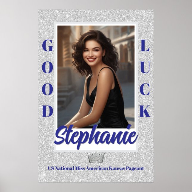 Custom Pageant Door Banner Poster (Front)