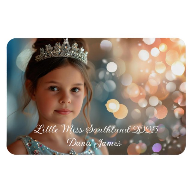 Custom Pageant  Magnet (Horizontal)