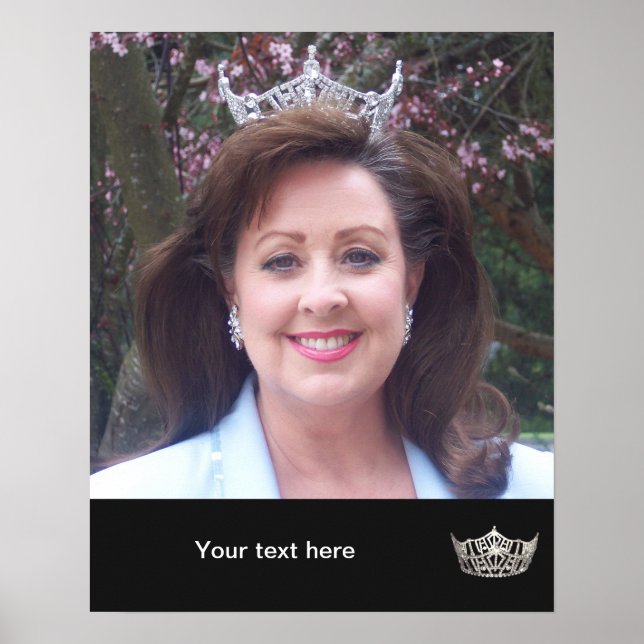 Custom Pageant Queen Poster (Front)