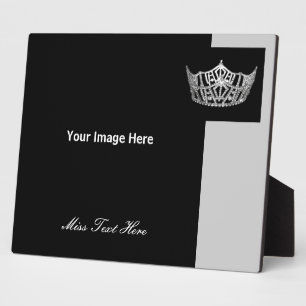 Custom Pageant Royalty Photo Plaque