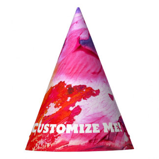 Custom Painted Party Hat
