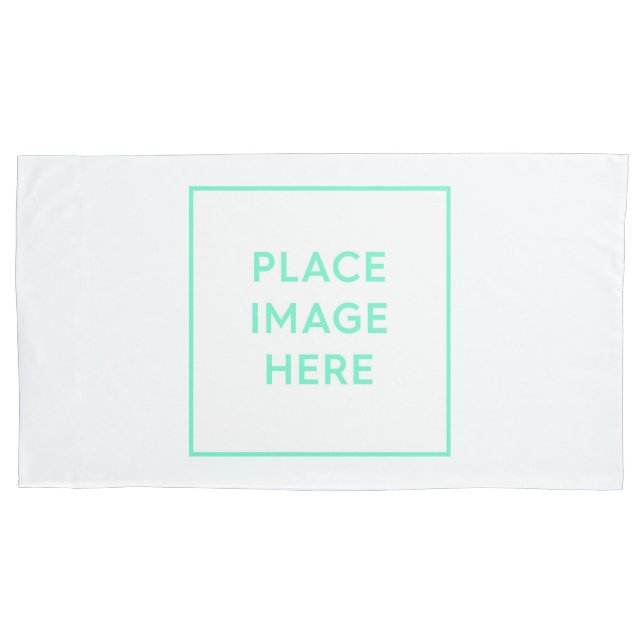 Custom Pair of Pillowcases King Size (Front-Left)