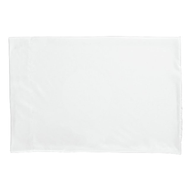 Custom Pair of Pillowcases, Standard Size Pillowcase (Front-Left)