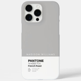 Custom Pantone Personalised Name Colour Block iPhone 16 Pro Max Case