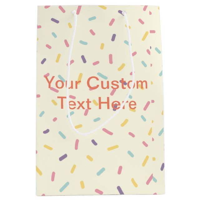 Custom Paper Bag, Paper Gift Bag Customisable (Front)