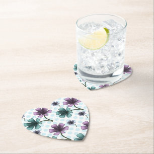 Custom paper coaster