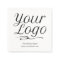Custom Paper Napkins with Logo & Promotional Text