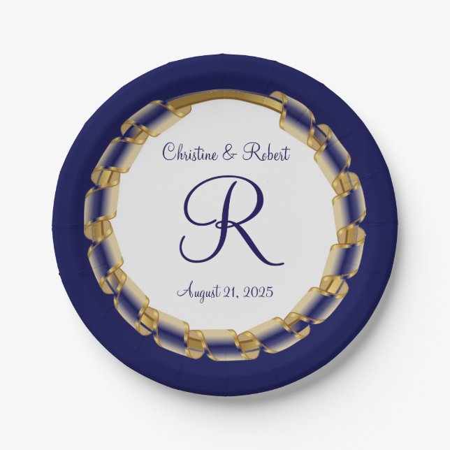 Custom Paper Paper Plates (Front)