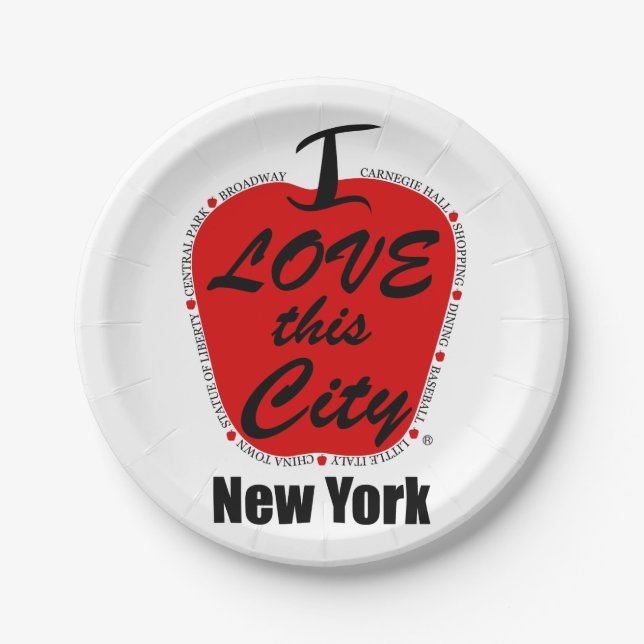 Custom Paper Plates 7" (Front)