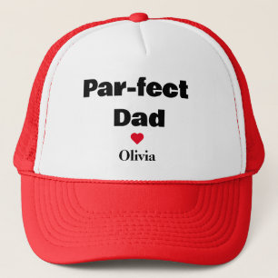 Custom Par-fect Dad Funny Father's Day gifts Trucker Hat