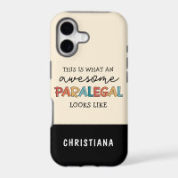 Custom Paralegal Awesome Legal Assistant Funny