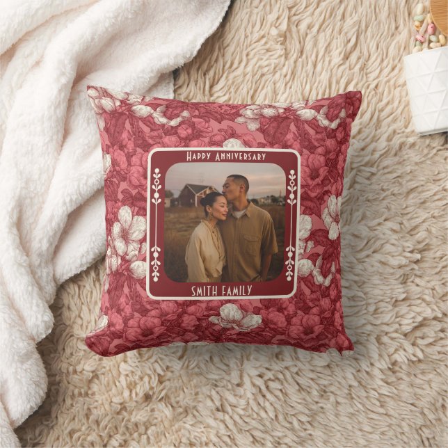 Custom Partners Throw Pillow  For Wife (Blanket)