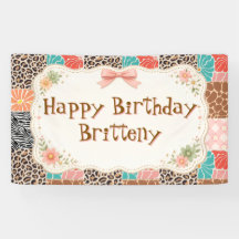 Custom Party Banner | Personalised Celebration