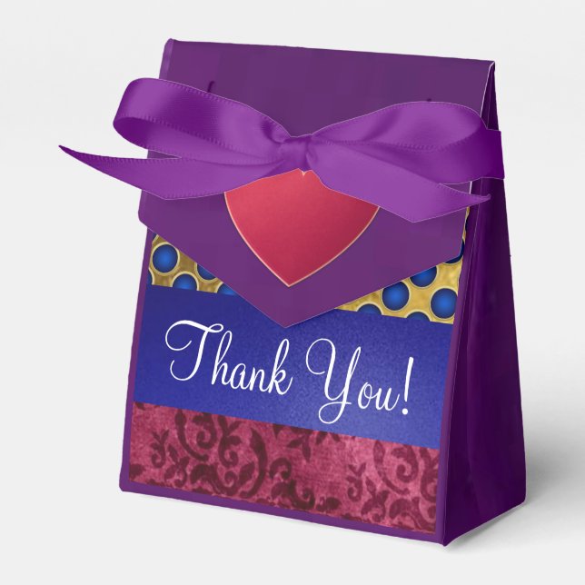 Custom Party Favour Gift Boxes (Front Side)