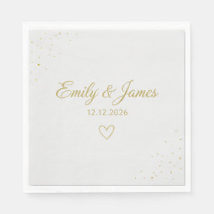 custom party napkins, wedding paper napkins, birth napkin