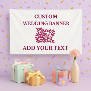 Custom Party & Promo Banners   zazzlemade