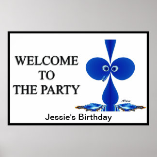 Custom Party Welcome Sign