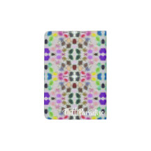 Custom Passport Holder Fluff Party design