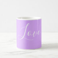 Custom Pastel Mauve Solid Colour Minimalist Weddin