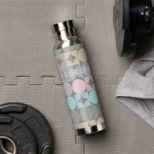 Custom Pastel Seafoam Mint Teal Jade Green Water Bottle