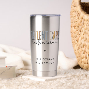 Custom Patient Care Technician PCT Gifts Insulated Tumbler