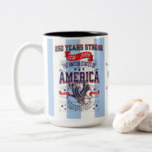 Custom Patriotic American 250 Years Anniversary
