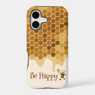 Custom pattern honeycomb iPhone Case