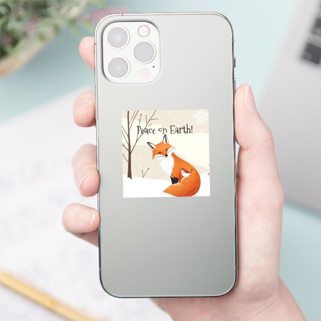 Custom  Peace Earth Minimalist Fox Bird Animal (Phone)