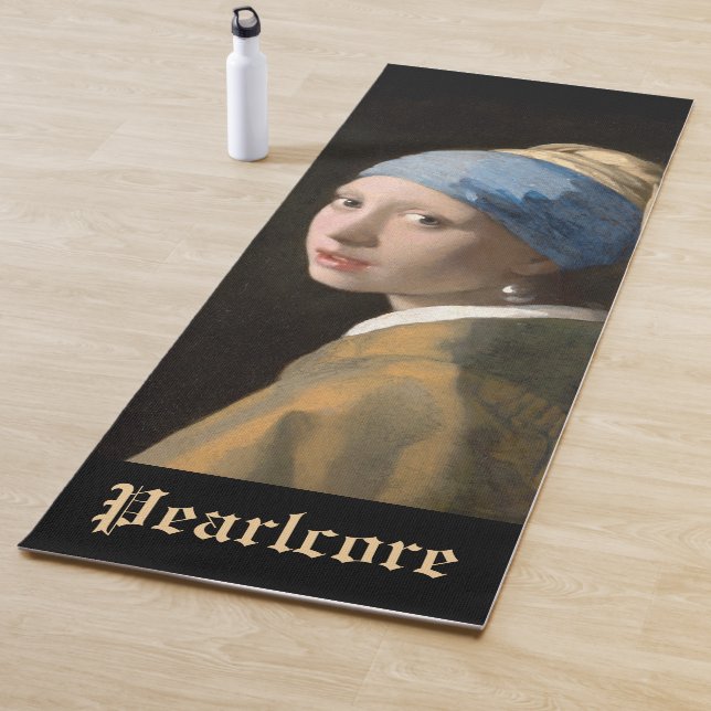 Custom Pearl Themed Party Yoga Mat (In Situ)