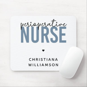 Custom Perioperative Nurse RN OR Nurse Gifts Mouse Pad