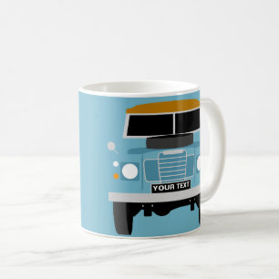 Custom Personalise Classic Land Rover Series 3 mug