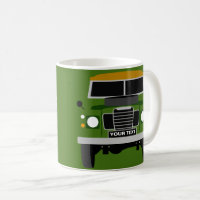 Custom Personalise Classic Land Rover Series 3 mug