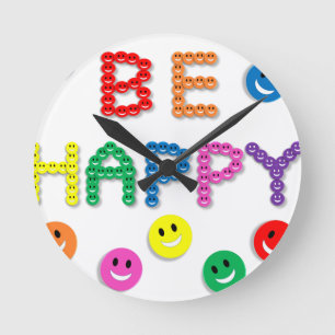 custom personalise do it yourself Anniversaries Round Clock