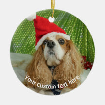 Custom, Personalise Dog Ornament