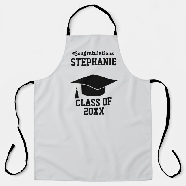 Custom Personalise Graduation Party Cookout Aprons (Front)