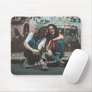Custom Personalise Photo And Names Template Mouse Pad