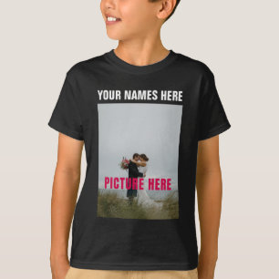 Custom Personalise Photo Image T-Shirt