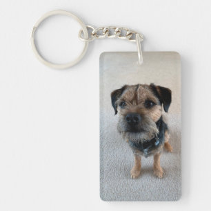 Custom Personalise Two Photo Double Sided Key Ring