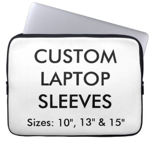 Custom Personalised 13" Laptop or Mac Sleeve Blank