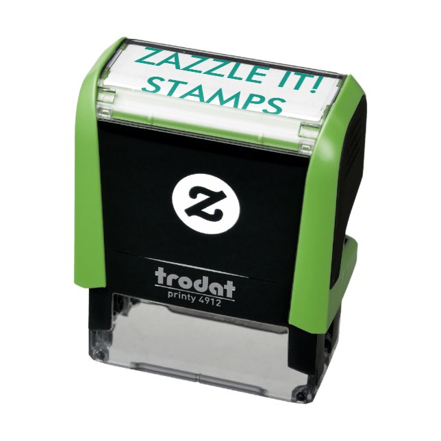 Custom Personalised 1.8" x 0.65" Self-inking Stamp (Product)