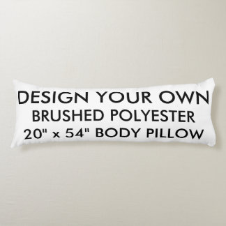 Custom Personalised 20"x54" POLYESTER Body Pillow