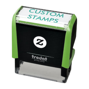 Custom Personalised 2.15 x 0.78" Self-inking Stamp