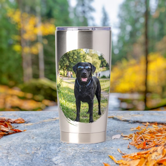 Custom  personalised (2 sided) insulated tumbler (Outdoor (Rotated))
