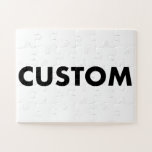 Custom Personalised 30 Piece 11" x 14" Landscape Jigsaw Puzzle<br><div class="desc">Make, design, create your own custom Jigsaw Puzzle (30 Piece) 11" x 14", landscape orientated. Kids jigsaw puzzle with larger pieces. Gift box included with custom jigsaw design printed on top. Personalised jigsaw puzzle for birthday, Christmas gifts, and for friends and family who would love a personalised jigsaw puzzle of...</div>